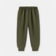 thumbnail image 4 of Pantalones largos para niños, de color liso, con cintura elástica, para niños de talla mediana y grande, informales y cómodos, de poliéster., 4 of 5