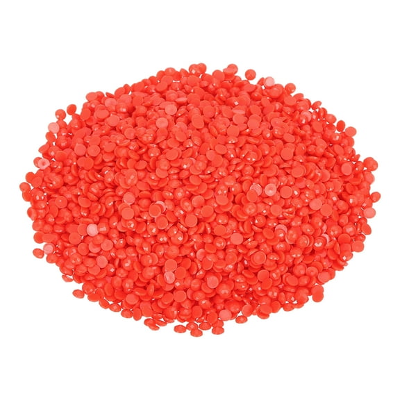 Uxcell 8000 Pcs Diamond Art Painting Beads Round 5D Diamond Art Painting Drills Accessories for Gem Replacement Red