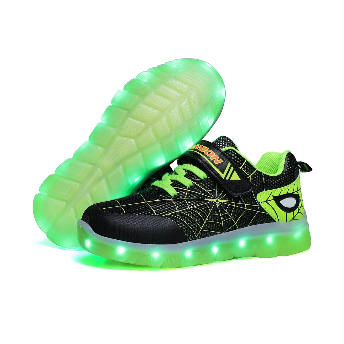 YUNICUS Light Up Shoes for Boys Girls Walking Party Birthday