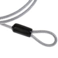 thumbnail image 7 of UDIYO Stainless Steel Portable Bicycle Cable Lock Clothesline Double Security End Loop, 7 of 7