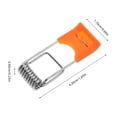 thumbnail image 2 of Milisten 100Pcs Panel Light Spring Clip Downlight Retaining Clamp Light Securing Clips Recessed Light Retaining Clip, 2 of 5