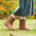 thumbnail image 3 of AUXDIQ Wellington Boots Women Mid-calf Wellies Waterproof Rain Boots Outdoor Garden Shoes, 3 of 6