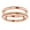 Rose, variant on 925 Sterling Silver 14K Yellow Gold Finish Polished Plain Enhancer Wrap Engagement Wedding Ring