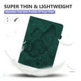thumbnail image 6 of Butterfly Case for Kindle Paperwhite (6 Inch Display) - Synthetic leather/Silicone Composite Case Protector Slim Fit Lightweight Flip Folio Leather Wallet Cute Cover Holder (Green), 6 of 6
