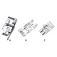 thumbnail image 4 of Toystoory 1/4-inch Sewing Machine Quilt Presser Foot Parts Accessory Embroidery Buckle Replacing for Professional Tailor De coser plata 3.5 cm Toystoory  HA5617-00B, 4 of 6