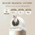 Self Cleaning Litter Box, Upgraded Automatic Cat Litter Box Robot for
