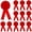 red, variant on Jiibva 12 Pieces Blank Award Ribbon Prize 1st Place Rosette Medal Winner Victory Recognition Participation Ribbon for Competition Sport Event