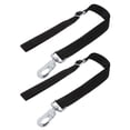 thumbnail image 2 of 2 Pcs Sangle Fixe Réglable Filet à Foin Corde Suspendue Sac d'Alimentation pour Chevaux (Noir), 2 of 8