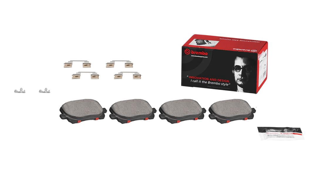 Brembo P83061N NAO BRAKE PADS Fits select: 2006 TOYOTA COROLLA CE/LE, 2007-2008 TOYOTA COROLLA CE/LE/S