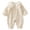 JABMPQ38 Coffee, variant on UYYX Baby Girl Outfits Newborn Baby Girls Mini Rose Floral Lace Waffle Romper Elastic Ruffle Cuff Long Sleeve Spring Outfit(12-18 Months,Pink)