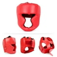 thumbnail image 6 of Headgear Kickboxing  Gear For Adults/Kids MMA Training Sparring Martial Arts Boxing Helmet, 6 of 7