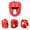 Red, variant on Headgear Kickboxing Gear For Adults/Kids MMA Training Sparring Martial Arts Boxing Helmet