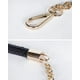 thumbnail image 4 of Negro - 2 piezas Correa de cadena para asa de bolso Correa de hombro de cuero sintético trenzado Accesorios para hacer bolsos 60 cm,, 4 of 5
