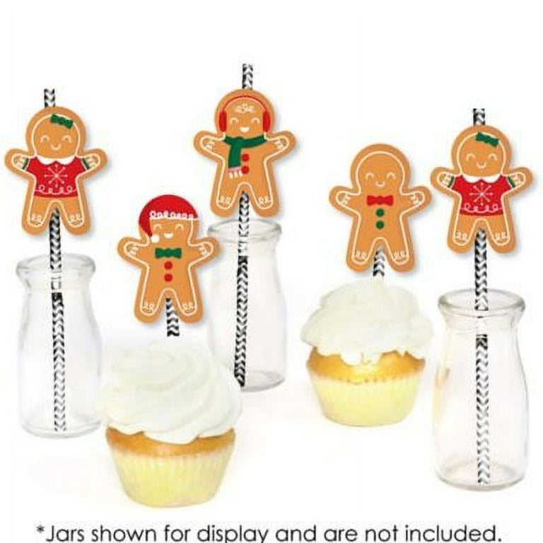 Gingerbread Straw Topper – Magical Day Creations