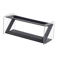 thumbnail image 2 of Caja de almacenamiento de acrílico con soporte para control remoto, organizador multicompartimento para sala de estar Negro, 2 of 6