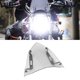 thumbnail image 1 of Parabrisas delanteros, deflectores de parabrisas para accesorios de motocicleta FZ07 14-20 - gris shamjiam Deflectores de viento delanteros, 1 of 8