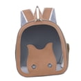 thumbnail image 4 of GROWTH TANK Dog Backpack Carrier for Dogs Puppy Rabbits Carrying Bag for Camping Outdoor brown, 4 of 9
