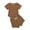 Brown, variant on Fesfesfes Newborn Infant Baby Bodysuit Boys Girls Ribbed Leopard Print Romper Short Outfits Set