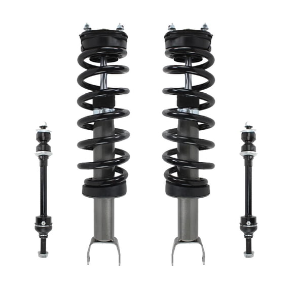Front Pair Strut & Shock Assembly w/ Stabilizer for 2009-2010 Dodge Ram 1500
