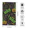 thumbnail image 4 of Disketp Carnival Mardi Gras3 Print Bathroom Towels,Cotton Towel,Soft Towels For Kitchen And Bath, 4 of 9