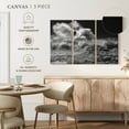 thumbnail image 4 of Elephant Stock Rough Sea Wall Art - Horizontal Multi Panel Canvas - Living Room Wall Decor - Nautical Multi Panel - Gray And White Decor - 57" x 36", 4 of 4