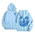 thumbnail image 4 of Liyamei Sweat à Capuche pour Fille Manches Longues Chandail en Molleton Graphique Mignon pour Enfants, 6-7 Ans, 4 of 5