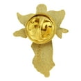 thumbnail image 3 of PinMart's Antique Silver Angel with Flowing Dress Spiritual Lapel Pin, 3 of 3