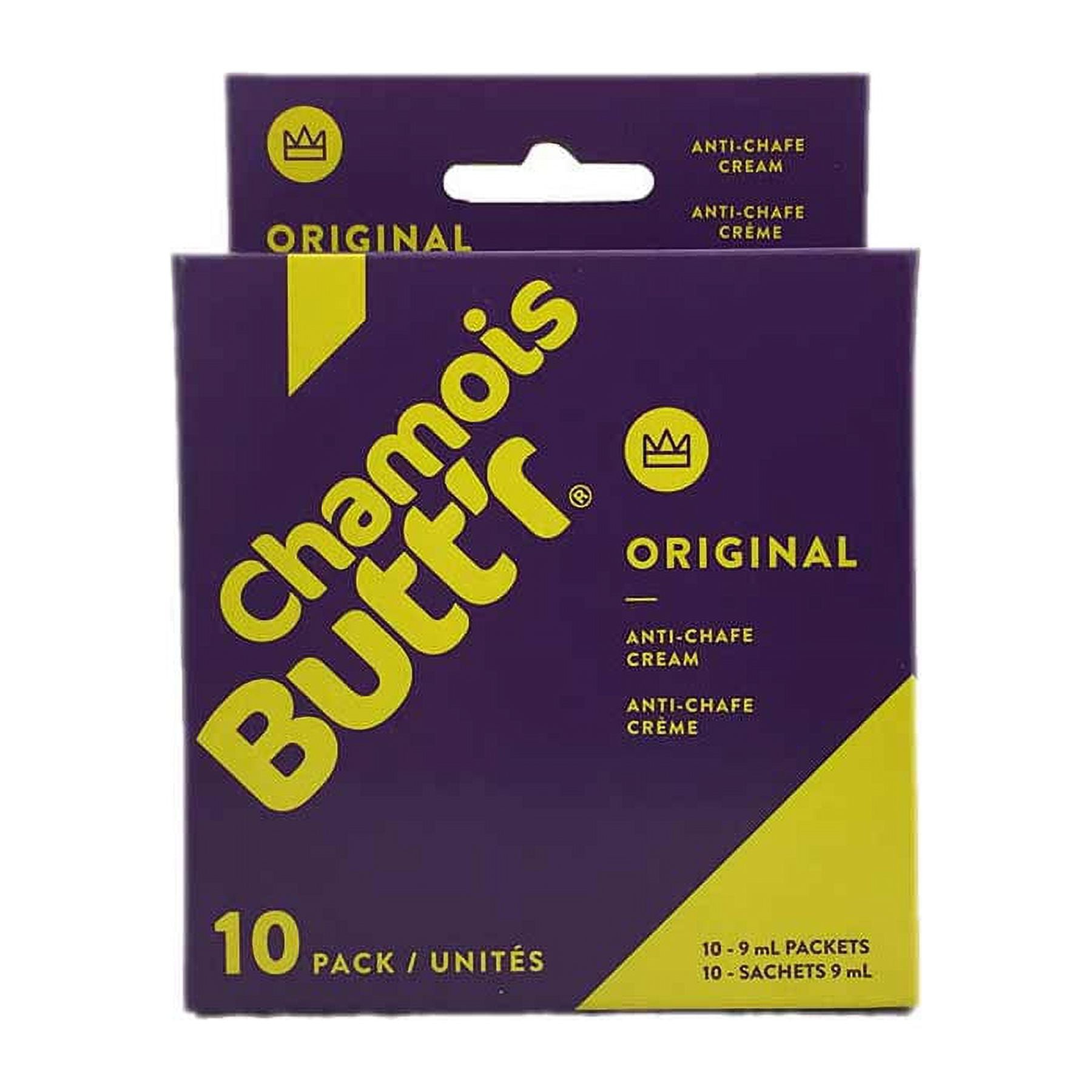 Chamois Butt-r Original Anti-Chafe Cream 10-Pack Excel Sports