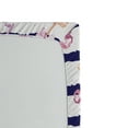 thumbnail image 2 of Ambesonne Retro Fitted Sheet, Vintage Keys and Ribbon, Twin XL Size, Purple Blue, 2 of 2