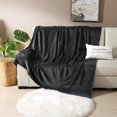 thumbnail image 2 of Fluffy Cozy Plush Fleece Blanket for Bed，Sofa，Travel for All Seasons, 2 of 5