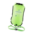 thumbnail image 4 of Bolsa de equipo de PVC con boya de natación de colores brillantes para triatletas, kayakistas y canoas. Verde 36 x 70 cm, 4 of 8