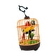 thumbnail image 5 of Jaula de pájaros decorativa con sonido activado por voz, ideal como regalo de cumpleaños o decoración del hogar., 5 of 9