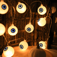 thumbnail image 1 of Guirnalda de luces de Halloween, decoración de Halloween aterradora, Halloween para fiestas, patios, decoraciones de jardín, 1 of 5