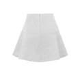 thumbnail image 2 of A2Y Women's Zipper Closure School Uniform Cheerleader Mini Fashion Skirts Heather Grey M, 2 of 3