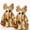 2pcs, variant on Cozy Autumn Patchwork Ghost with Glowing Pumpkin Vintage Halloween Decorations Halloween Ghost Decor Lighted LED Tabletop Figurine Cute Spooky Room Home Shelf Tray Decorative Night Light Statue, 1pcs
