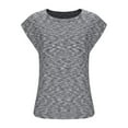 thumbnail image 4 of zbxnLI Women's Casual Stylish T Shirts Short Sleeve Crewneck Loose Basic Summer Comfortable Tee Tops for Women, 4 of 7