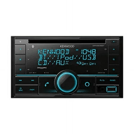 Kenwood - Bluetooth CD Receiver Alexa Built-In Satellite Radio Ready - Black