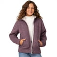 thumbnail image 5 of Free Country Girls' Mountain Fleece Jacket Plumberry M, 5 of 5