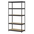 thumbnail image 4 of Juggernaut Storage Unité d'Étagères Utilitaire Steel 36 Pouces x 72 Pouces 5 Tablettes, Noir, 4 of 12