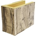 thumbnail image 6 of Ekena Millwork 8"H x 12"D x 60"W Hand Hewn Faux Wood Fireplace Mantel Kit w/ Alamo Corbels, Natural Pine, 6 of 10