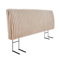 thumbnail image 1 of Pinmoco Memory Foam Upholstered Headboard with Height Adjustable and Ergonomic Head Board for King Bed, Fluff Light Camel, 1 of 9