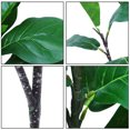 thumbnail image 2 of Árbol de Higuera de Hoja de Violín Artificial Ramas de Plantas de Vegetación Sintética para Fiesta de Boda Patio Interior Exterior Oficina Decoración del Hogar ANGGREK Otros, 2 of 8