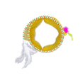 thumbnail image 1 of Milaget Chat Tunnel Pliant Léger Élastique Maille S Type Tunnel Ressort Tunnel Tube Jaune, 1 of 9