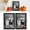 Black-AU, variant on Halloween Horror Frame-Halloween Decorations-Scary Halloween Decoration，Indoor Home Wall Decor 3D Changing Moving Picture Frame for Halloween House Decor