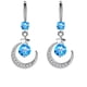 thumbnail image 2 of Pendientes para mujer, regalos para mujer Pendientes Pendientes de estrella Pendientes colgantes Pendientes de diamantes Joyas Un pendiente, 2 of 5