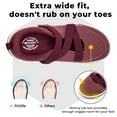 thumbnail image 3 of FitVille Comfortable Walking Shoes for Women with Adjustable Strap for Swollen Feet, Wide Diabetic Shoes, 3 of 7