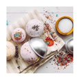 thumbnail image 2 of 40 Pieces 20 Set DIY Metal Bath Ball Mold for Crafting DIY Making Supplies 4.5X2cm, 2 of 5