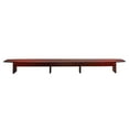 thumbnail image 3 of Safco 24' Boat-Shaped Conference Table Sierra Cherry 29 1/2H x 288W x 54D CMT24CRY, 3 of 3