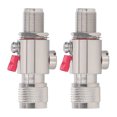 thumbnail image 2 of Arrestor, Male To Female IP67 Waterproof 2G-5.8GHz TV  Arrestor 2Pcs Protective  For Satellite Antenna, 2 of 8