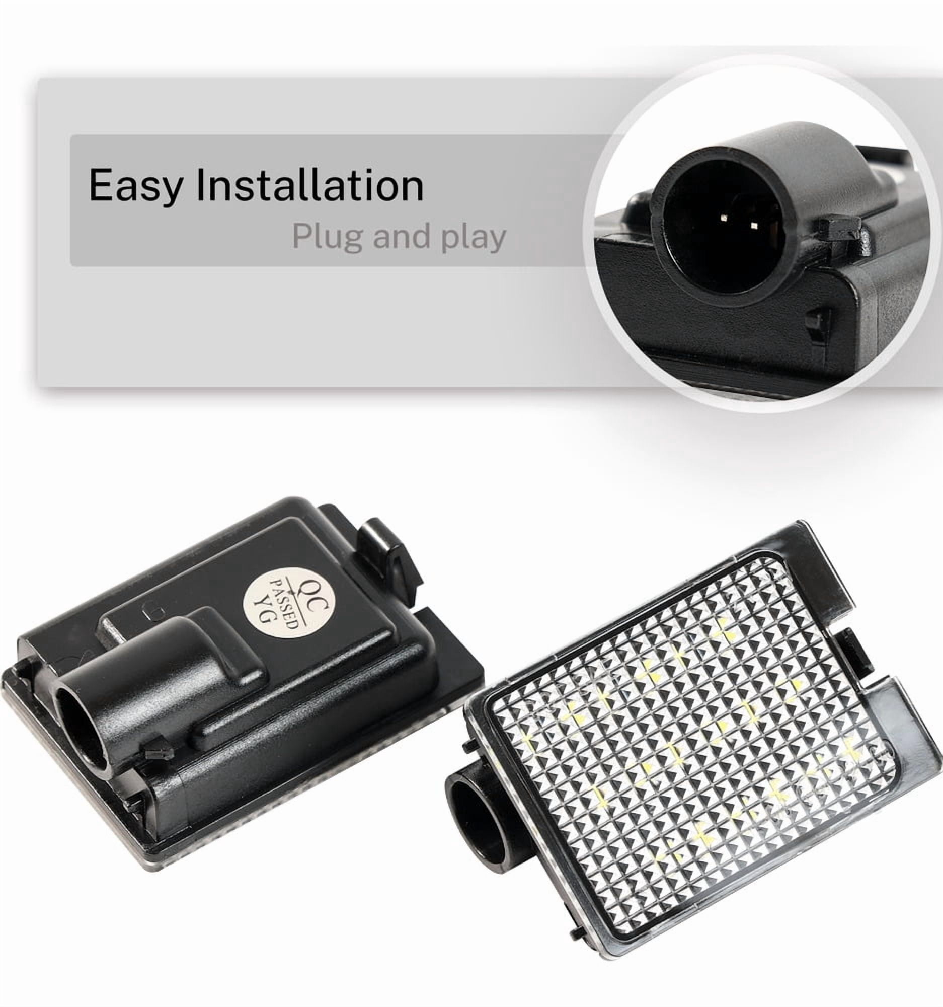 Suitable for 2 LED License Plate Lights for Dodge Durango 2014-2024